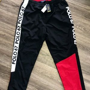 Polo Ralph Lauren P Wing Stadium 67 RL Red Black